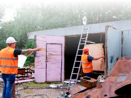 Демонтаж гаража Сергиев Посад